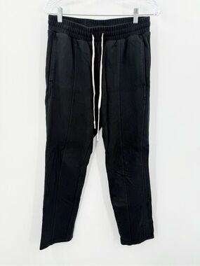 Climax Vision Black Drawstring Tapered‎ Leg Sweatpants Size Large